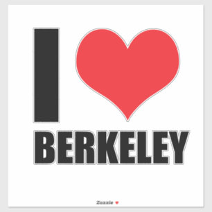 Sticker J'aime Berkeley