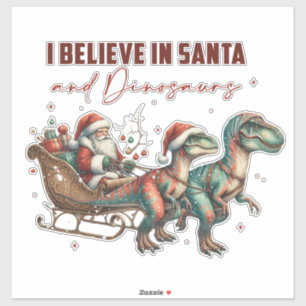 Sticker J'aime les dinosaures