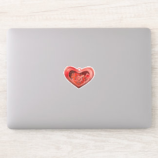 Sticker J'aime les engrenages