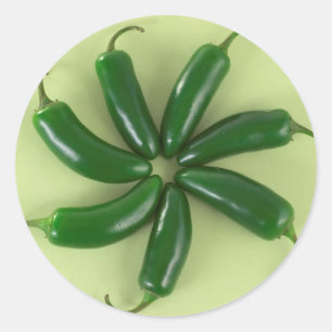 Sticker Jalapeno Swirl