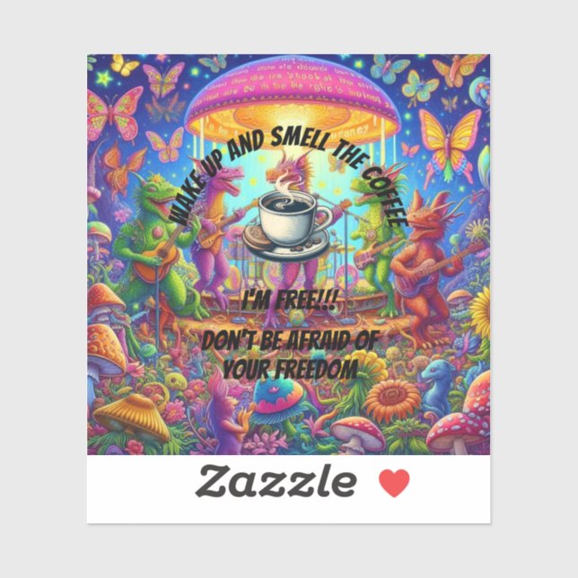 Sticker Jam Dragon Band (Feuille)