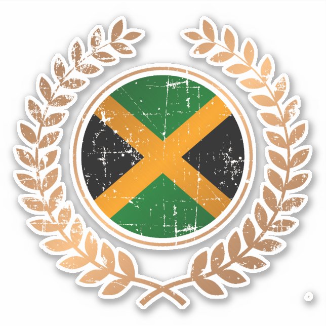 Sticker Jamaïque (Devant)