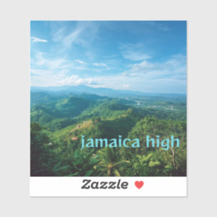Sticker Jamaïque élevée