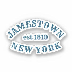 Sticker Jamestown, New York