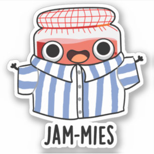 Sticker Jammies Funny Pajama Jam Pun