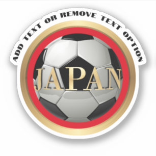 Sticker Japon Soccer Ball Sports