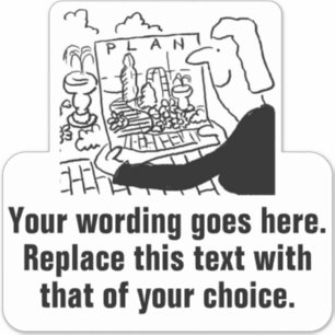 Sticker Jardin paysager Promotionnel