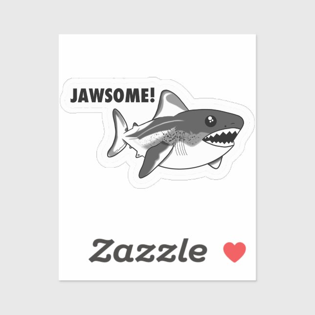Sticker Jawsome (Feuille)