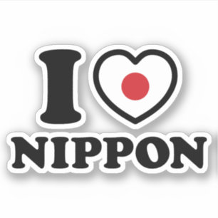 STICKER JE COEUR [AMOUR] NIPPON