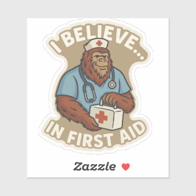 Sticker Je Crois... (Feuille)