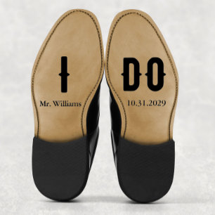 Sticker Je Fais Groom Gothic Mariage Chaussures Personnali
