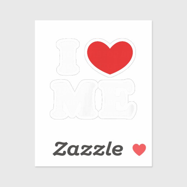 STICKER JE M'AIME (Feuille)