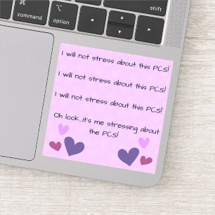 Sticker Je N'Insisterai Pas Sur Ce PCS