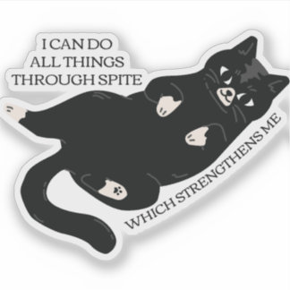 Sticker Je Peux Faire Toutes Les Choses Avec Petty Qui Ren
