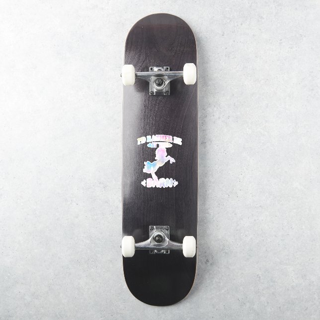 Sticker Je Préférerais Être À La Grange (Skateboard)