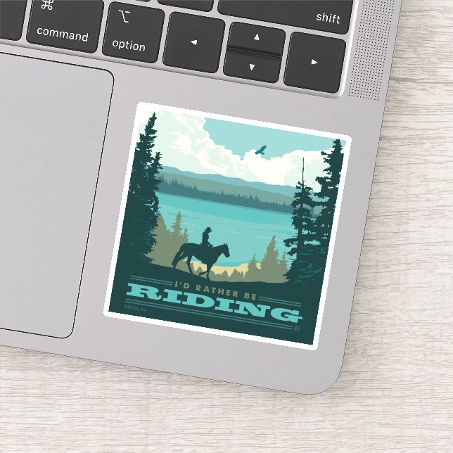 Sticker Je Préférerais Me Rendre (Détail)