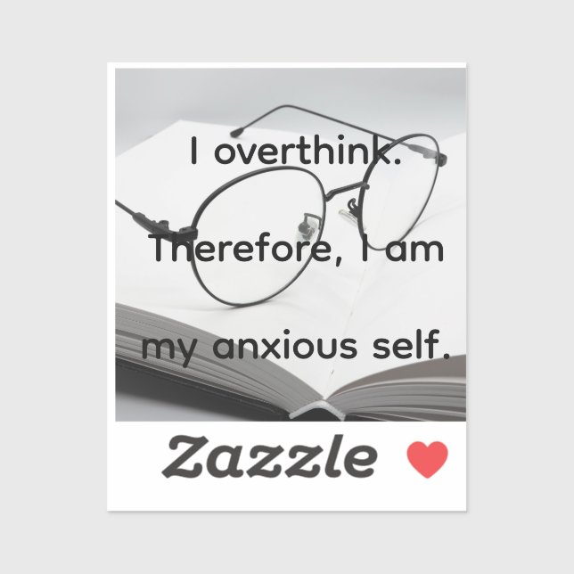 Sticker Je rumine (Feuille)
