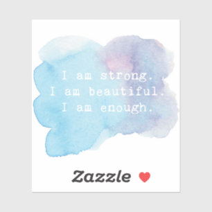 Sticker Je Suis Assez