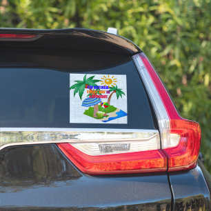 Sticker Je suis retraité. Chaque jour, le samedi