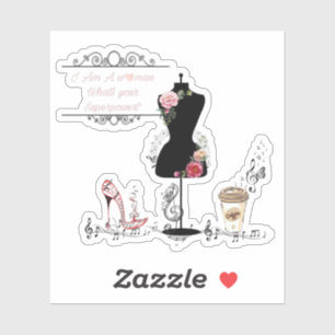 STICKER JE SUIS UNE FEMME