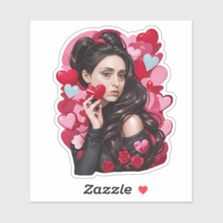 Sticker Je suis Valentine