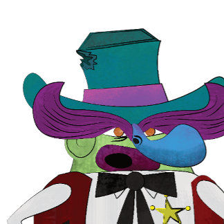 Sticker Je suis votre Huckleberry