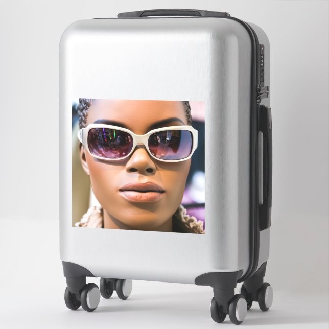 Sticker Je suis vraiment belle (Sur valise)