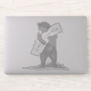 Sticker Je T'Aime Californie Bear Hugging State