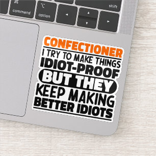 Sticker Je Tente De Faire Des Choses Drôle De Drôle