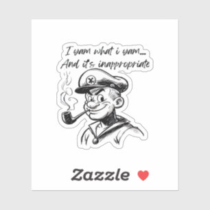 Sticker Je Yam Ce Que Je Yam Et La Parade Classique Inappr