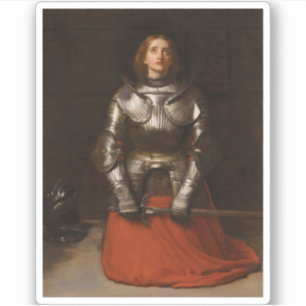Sticker Jeanne d'Arc c. 1865 par John Everett Millais
