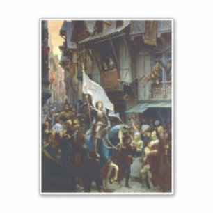 Sticker Jeanne d'Arc entre à Orléans