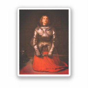 Sticker Jeanne d'Arc par John Everett Millais