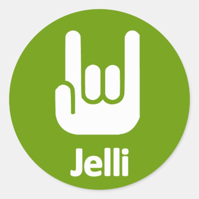 Sticker Jelli - Mains Rocheuses (Devant)