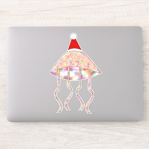 Sticker Jellyfish de Noël