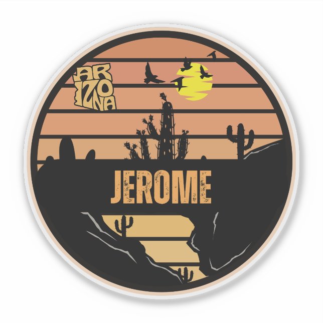 Sticker Jérôme, Arizona (Devant)