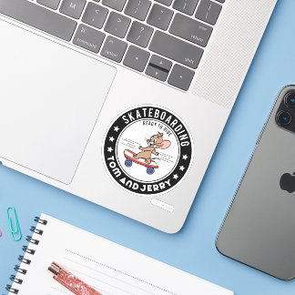 Sticker Jerry Skateboard - Prêt À Faire Du Ride