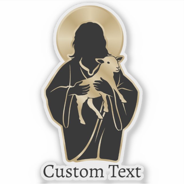 Sticker Jésus Berger (Devant)