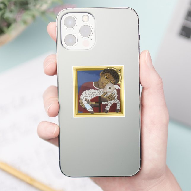 Sticker Jésus Bon Berger (Téléphone)