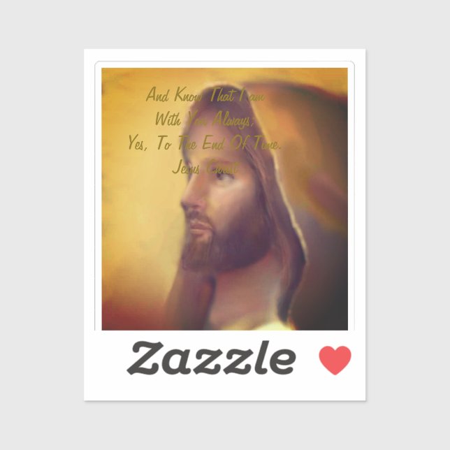 Sticker Jésus Christ (Feuille)