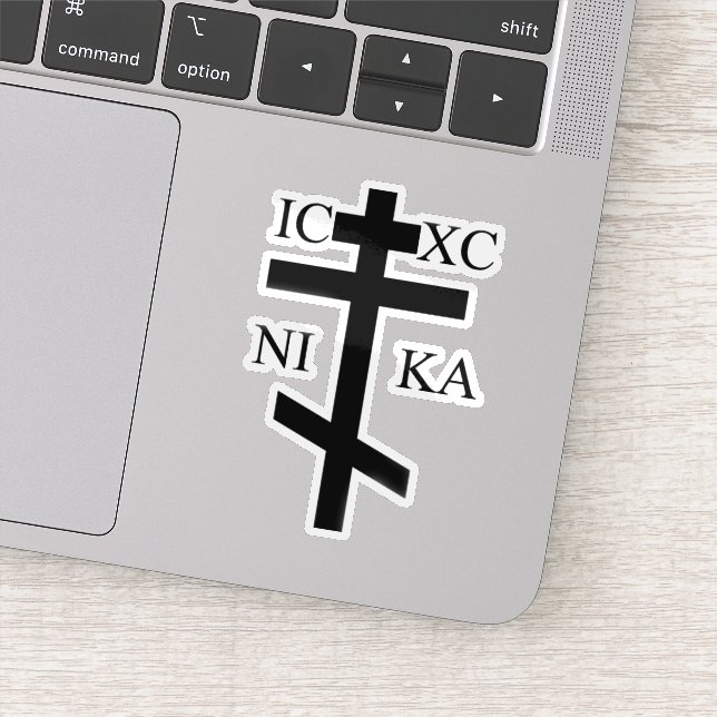 Sticker Jésus Christ le Vinyl Victorieux (Détail)
