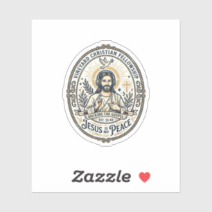 Sticker Jesus Lo Fi Rythmes D'étude Tee Graphique Esthétiq