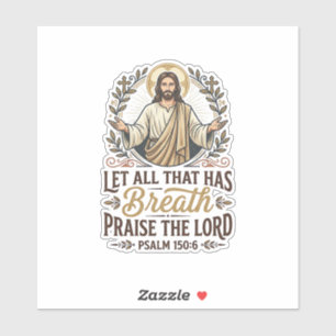 Sticker Jesus T-shirt graphique de culte acoustique Indie