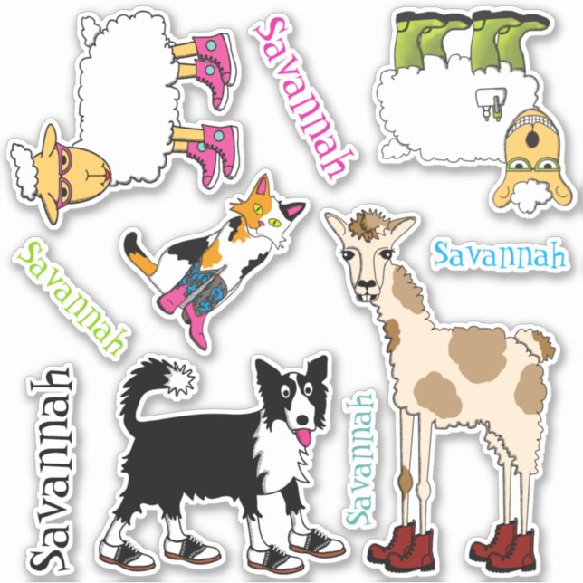 Sticker Jett et amis Variété (Devant)