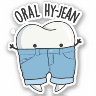 Sticker Jeu de dents amusant Hy-jean Oral