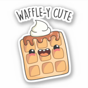 Sticker Jeu de gaufre amusant