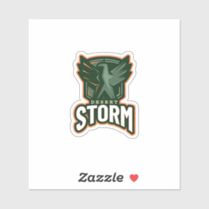 Sticker Jeux compétitifs Logo de Gaming Storm Eagle du dés