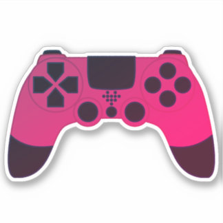 Sticker Jeux vidéo de contrôleur de jeu Gamer Nerd