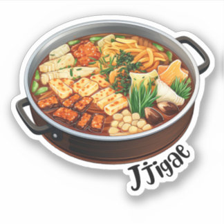Sticker Jjigae coréen