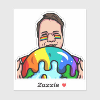 Sticker JoeMLyman Rainbow World